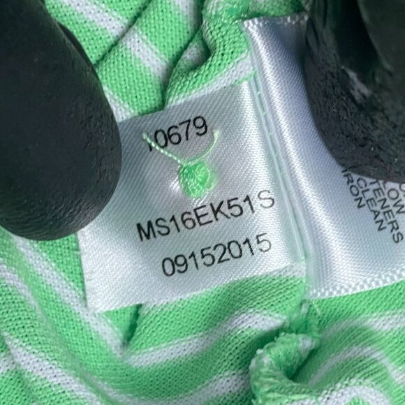 Peter Millar Summer Comfort Polo Shirt Men's XXL Green White Golf Performance - Picture 6 of 10